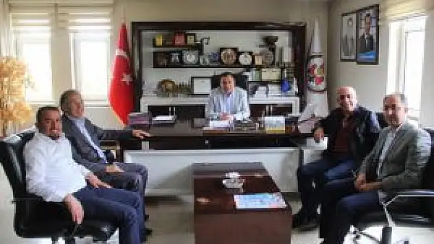 Belediye Başkanı Olan'a Ziyaret