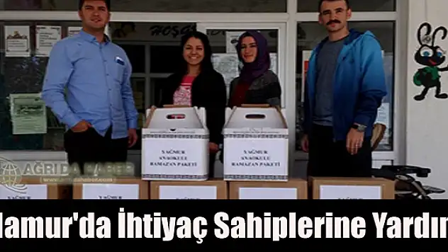Hamur'da İhtiyaç Sahiplerine Yardım Eli Uzatıldı