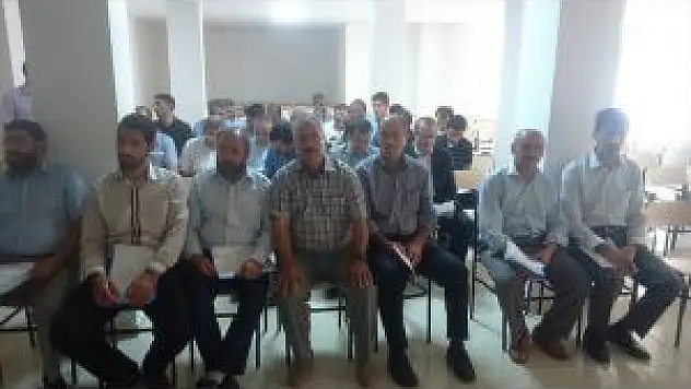 Kale'de Yaz Kur'an Kurslarına Hazırlık Semineri