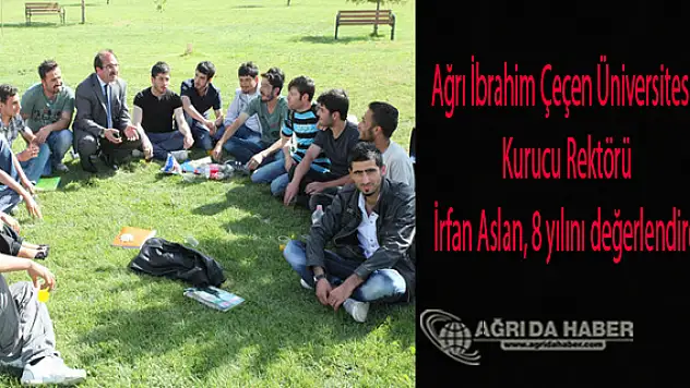 Rektör İrfan Aslan, 8 yılını değerlendirdi