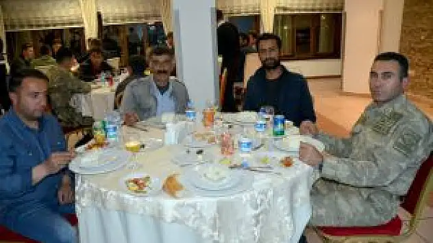 Kaymakam Karaman'dan Köy Korucularına İftar