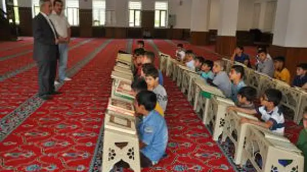 Muş'ta Yaz Kur'an Kursları Başladı
