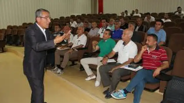 Malatya'da Bölgesel Antrenör Gelişim Semineri Yapıldı