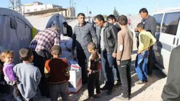 Dedaş'ın, Mültecilere Yönelik Yardım Çalışmaları Sürüyor