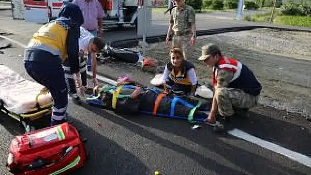 Erzincan'da Trafik Kazası: 1 kişi Yaralı