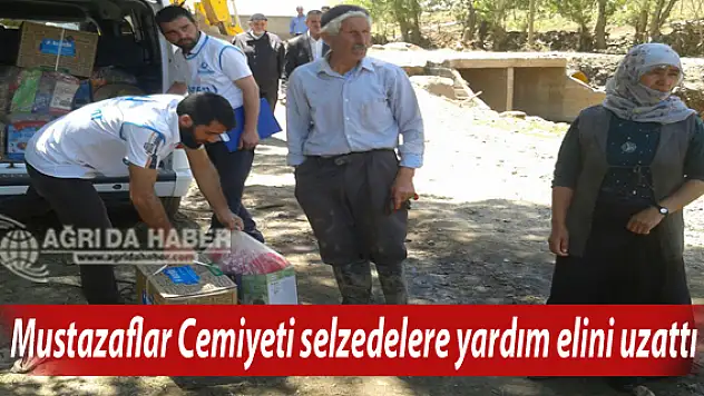 Mustazaflar Cemiyeti selzedelere yardım elini uzattı