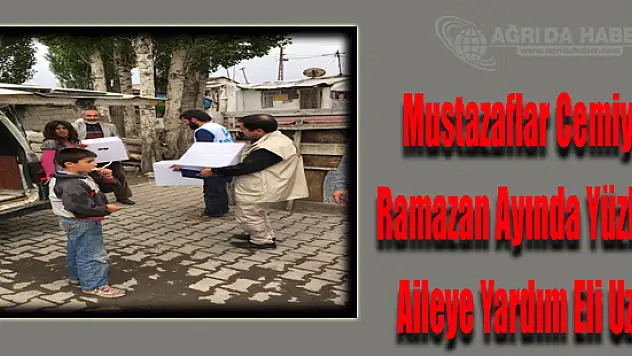 Mustazaflar Cemiyeti Ramazan Ayında Yüzlerce Aileye Yardım Eli Uzattı