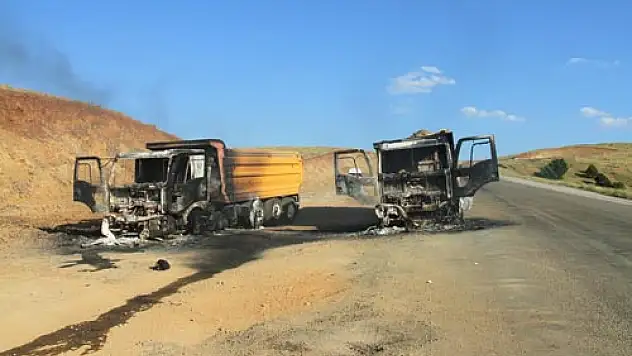 teröristler 7 şoförü kaçırdı