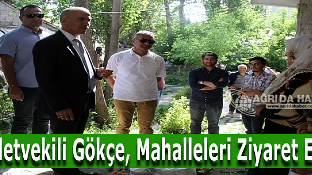 Milletvekili Cesim Gökçe Mahalleleri Ziyaret Etti