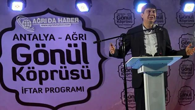 Antalya İle Ağrı Arasında 'Gönül Köprüsü' iftar programı