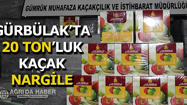 Gürbülak Sınır Kapısın'da 2 Milyon TL Değerinde Nargile Yakalandı!