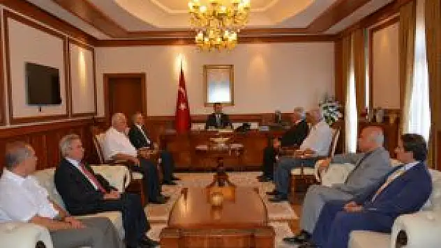 Mev Genel Başkanı Elgül'den Vali Toprak'a Ziyaret
