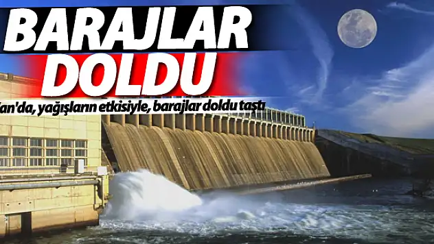Van'da Barajlar Tamamen Doldu