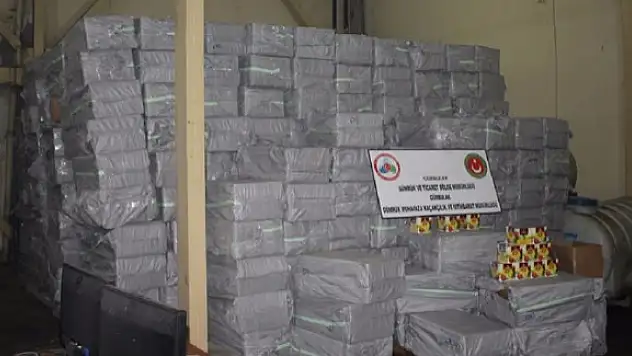 Ağrı'da Yaklaşık 20 Ton Kaçak Tütün Ele Geçirildi