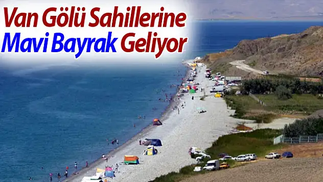 Mavi Bayrak Alan Van Gölü Ziyaretçilerini Bekliyor