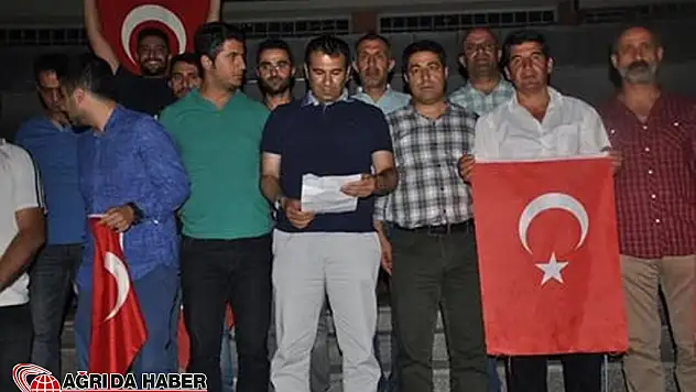 Ağrı Askf'den Demokrasi Bildirisi