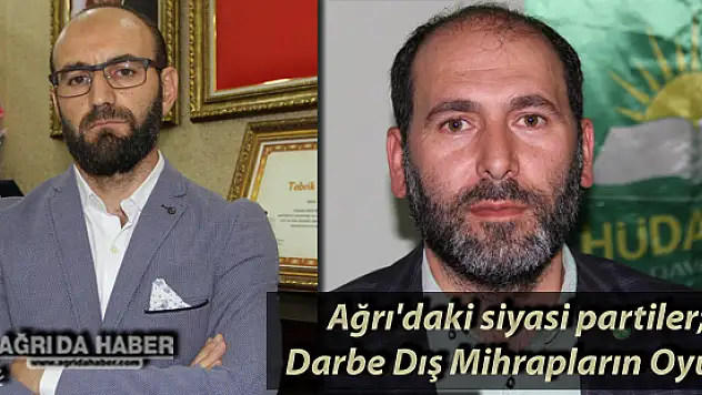 Ağrı'daki Siyasi Partiler: FETÖ Darbe Kalkışması Dış Mihrakların Oyunu