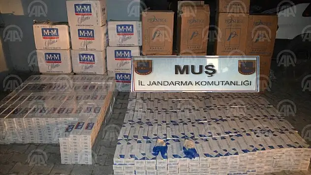 Muş'ta Kaçak Sigara Operasyonu