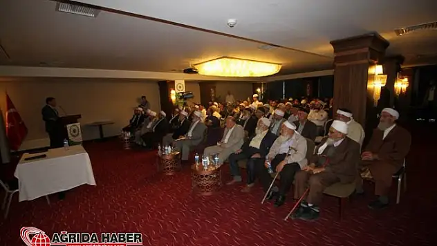 Ağrı'daki Medrese Alimleri Vakfı Toplantısı
