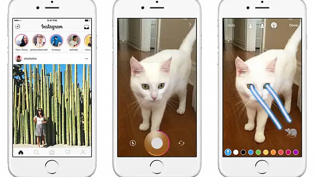 Instagram Snapchat'e Rakip Olacak