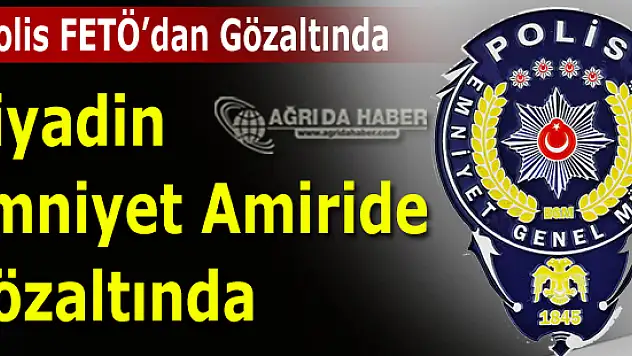 Diyadin FETÖ Operasyonu: Emniyet Amiri Dahil 7 Polis Gözaltına Alındı