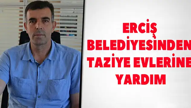 Erciş'te Taziye Evlerine Yardım