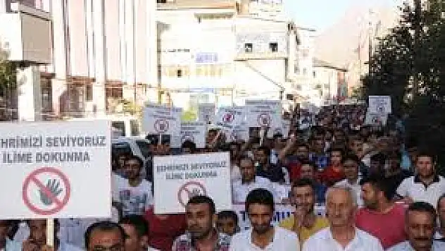 Hakkari'nin İlçeye Dönüştürülmesi Kanun Tasarısına Tepki