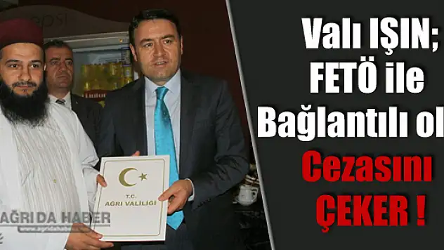 Vali Musa IŞIN: FETÖ ile Bağlantısı Olmayan Bir Kişiyi Dahi Mağdur Etmeyeceğiz