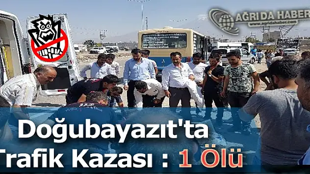 Doğubayazıt'ta Trafik Kazası : 1 Ölü