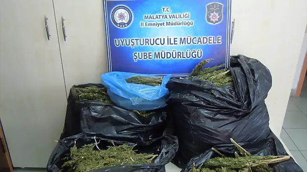 Malatya'da Uyuşturucu Operasyonu Yapıldı