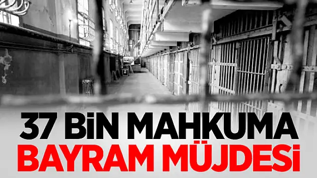 Denetim serbestliğinden dolayı 37 Bin mahkuma bayram Müjdesi