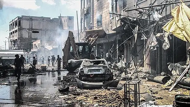 Esed rejiminden İdlip'e kanlı saldırı:28 ölü, 41 yaralı