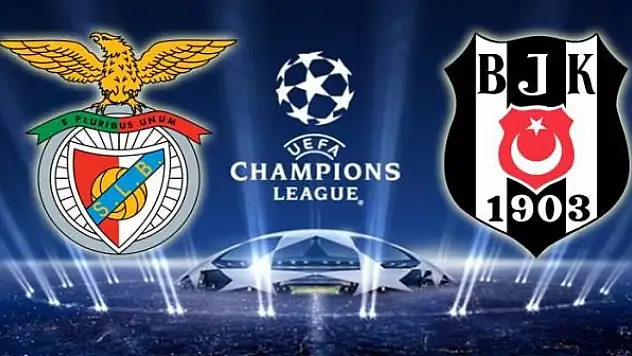 Benfica, Beşiktaş maçı bu akşam oynanacak Benfica, Beşiktaş maçı kaçta ?