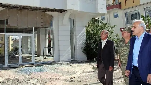 Van'daki Terör Saldırısında Hasar Tespit Çalışması Tamamlandı