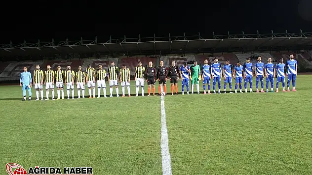 Ağrı 1970 Hazırlık Maçında Galip Geldi