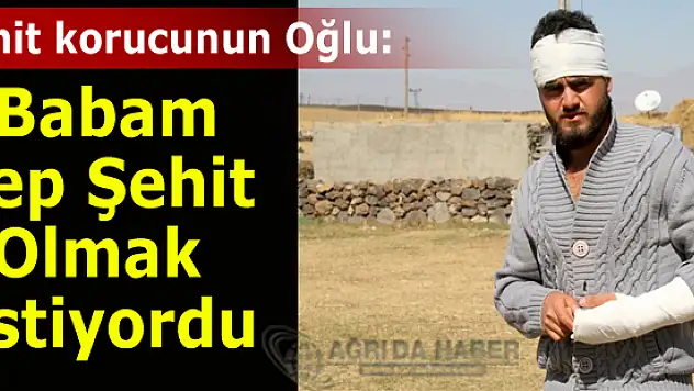 'Babam Hep Şehit Olmak İstiyordu'