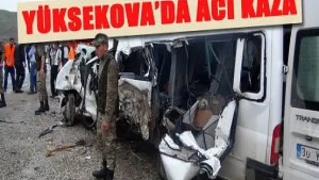 Hakkari'de Korkunç Kazası: 4 Ölü, 11 Yaralı