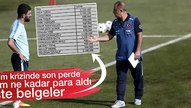 A Milli Takım'da kim ne kadar prim aldı