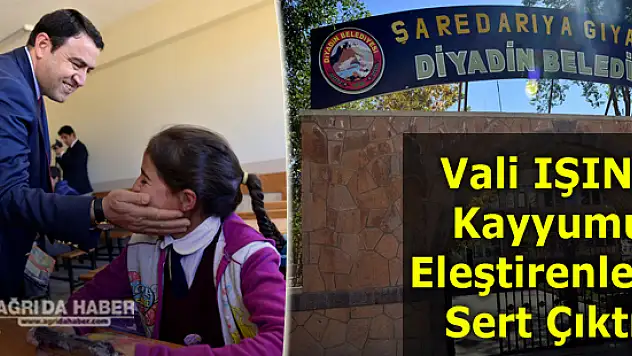 Ağrı Valisi Musa IŞIN Diyadin'de Konuştu! Halk Sana Oy Verdiyse Hizmet Edeceksin