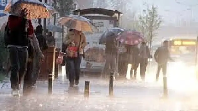 Meteorolojiden sağanak yağış uyarısı ! Sağanağın Yoğun Olacağı Şehirler ?