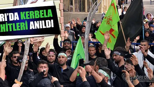 Ağrı'da Kerbela Şehitleri Anıldı