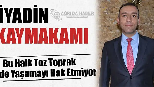 Bu Halk Toz Toprak İçinde Yaşamayı Haketmiyor!