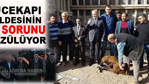 Eleşkirt Yücekapı Beldesinin Su Sorunu çözülüyor