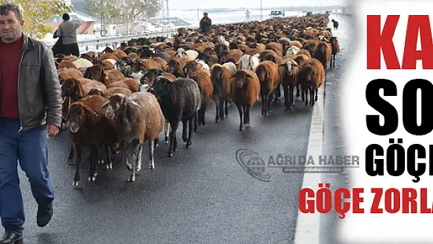 Kar Son Göçerleri Göçe Zorladı