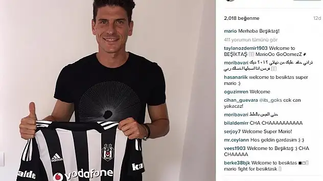 Sıcak Gelişme ! Beşiktaş'tan KAP'a bildirdi: Mario Gomez