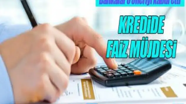 Ticari kredilerde de faiz tek haneye iniyor