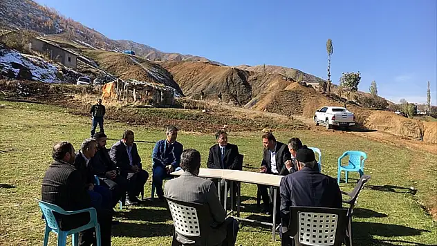 Mutki Kaymakamı Mehmet Kılıç'tan Köy Ziyaretleri
