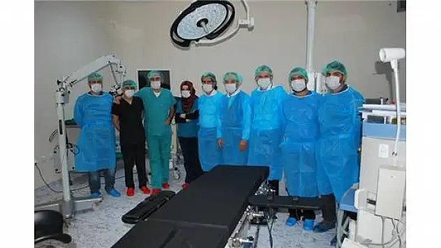 Özalp Devlet Hastanesinde İlk Ameliyat Yapıldı