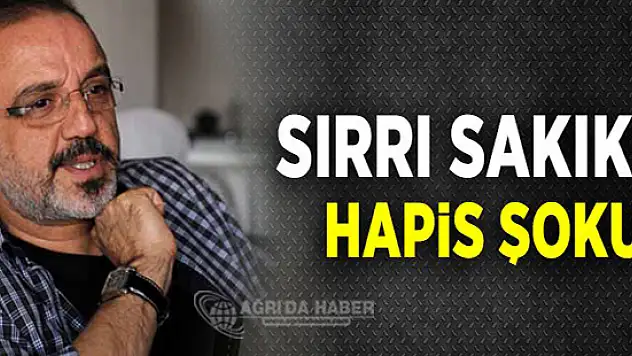 Ağrı Belediye Başkanı Sırrı Sakık'a 1 Yıl 3 Ay Hapis!
