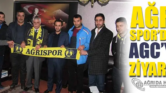 Ağrı Spor Kulübü AGC'yi Ziyaret Etti